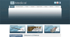 Desktop Screenshot of lbmedicalusa.com